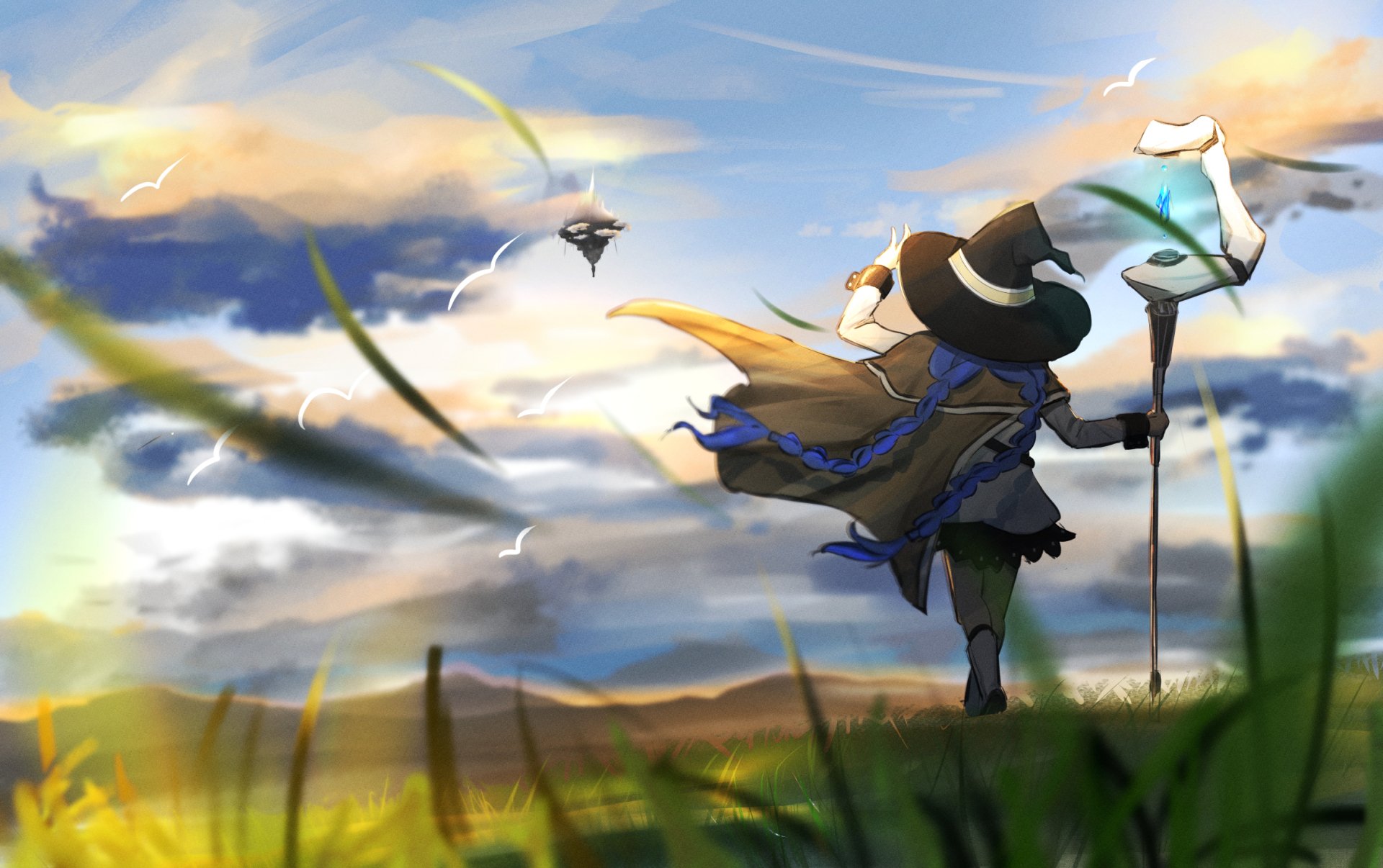 mushoku tensei beautiful mushoku tensei jobless reincarnation anime roxy looking out over landscape