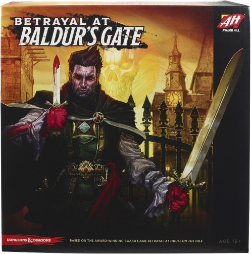 betrayal at baldur’s gate betrayal at baldur's gate board game box